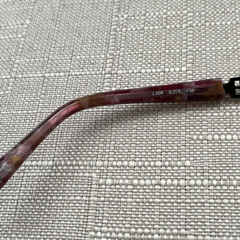 Liz Claiborne Women Glasses Frame Red Tone Eyeglasses L306 130 52[]16 Frame